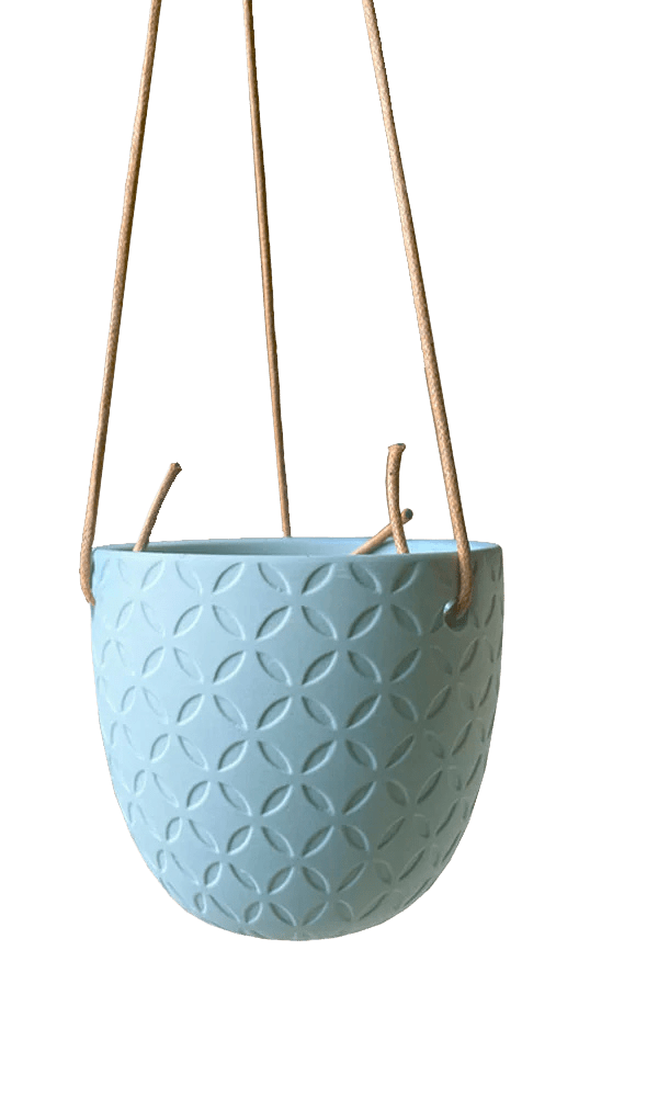 Virago Ceramic Modern Hanging Planter - Chive Ceramics Studio - Pots - Chive US