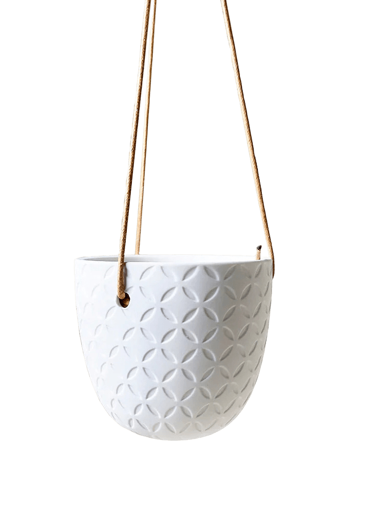 Virago Ceramic Modern Hanging Planter - Chive Ceramics Studio - Pots - Chive US