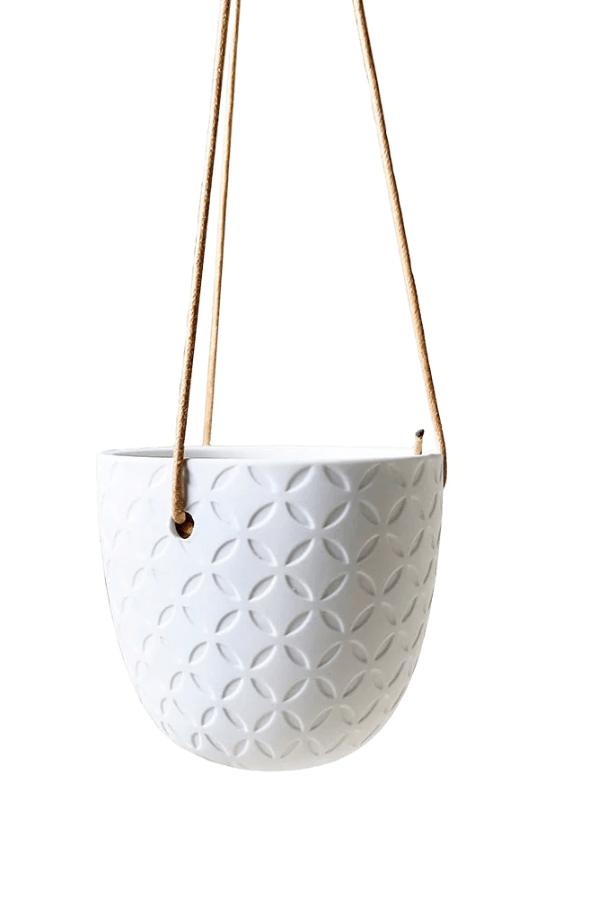 Virago Ceramic Modern Hanging Planter - Chive Ceramics Studio - Pots - Chive US