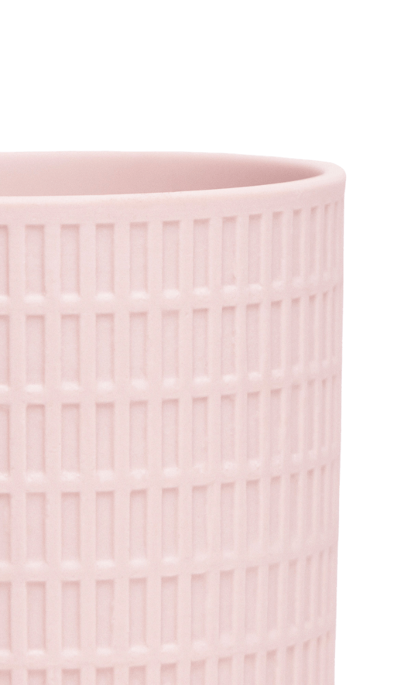 Virago 3.5" Porcelain Pot With Drainage Hole And Saucer - Chive Ceramics Studio - Pots - Chive Ceramics Studio