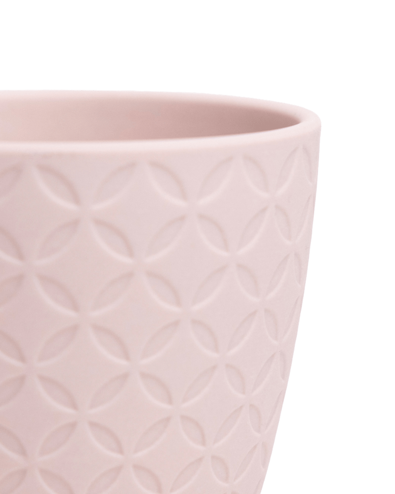 Virago 3.5" Porcelain Pot With Drainage Hole And Saucer - Chive Ceramics Studio - Pots - Chive Ceramics Studio