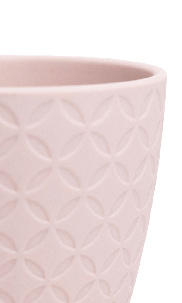 Virago 3.5" Porcelain Pot With Drainage Hole And Saucer - Chive Ceramics Studio - Pots - Chive Ceramics Studio