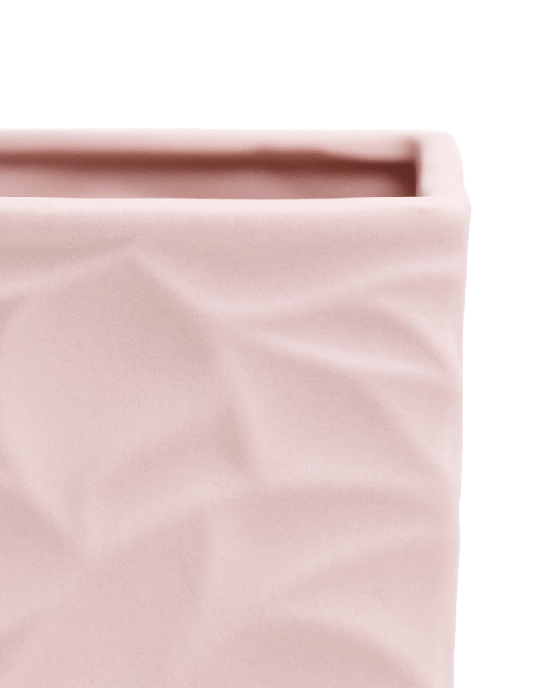 Virago 3.5" Porcelain Pot With Drainage Hole And Saucer - Chive Ceramics Studio - Pots - Chive Ceramics Studio