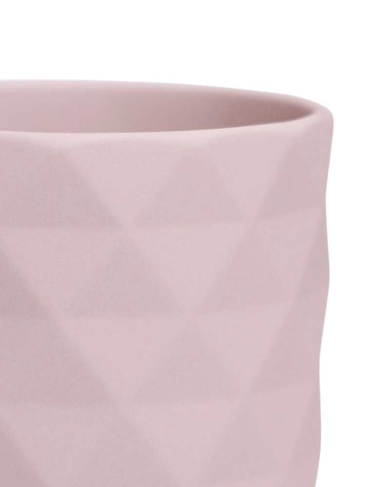 Virago 3.5" Porcelain Pot With Drainage Hole And Saucer - Chive Ceramics Studio - Pots - Chive Ceramics Studio