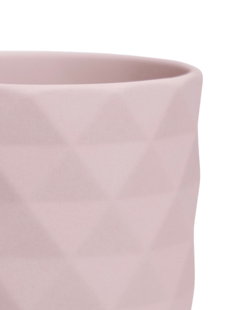 Virago 3.5" Porcelain Pot With Drainage Hole And Saucer - Chive Ceramics Studio - Pots - Chive Ceramics Studio