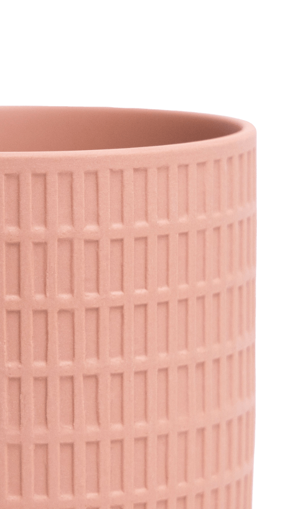 Virago 3.5" Porcelain Pot With Drainage Hole And Saucer - Chive Ceramics Studio - Pots - Chive Ceramics Studio