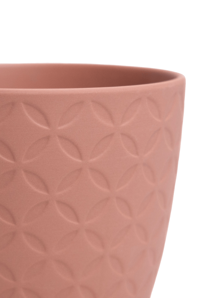 Virago 3.5" Porcelain Pot With Drainage Hole And Saucer - Chive Ceramics Studio - Pots - Chive Ceramics Studio