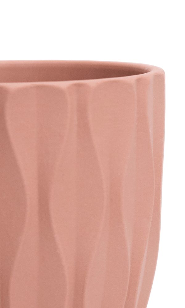 Virago 3.5" Porcelain Pot With Drainage Hole And Saucer - Chive Ceramics Studio - Pots - Chive Ceramics Studio