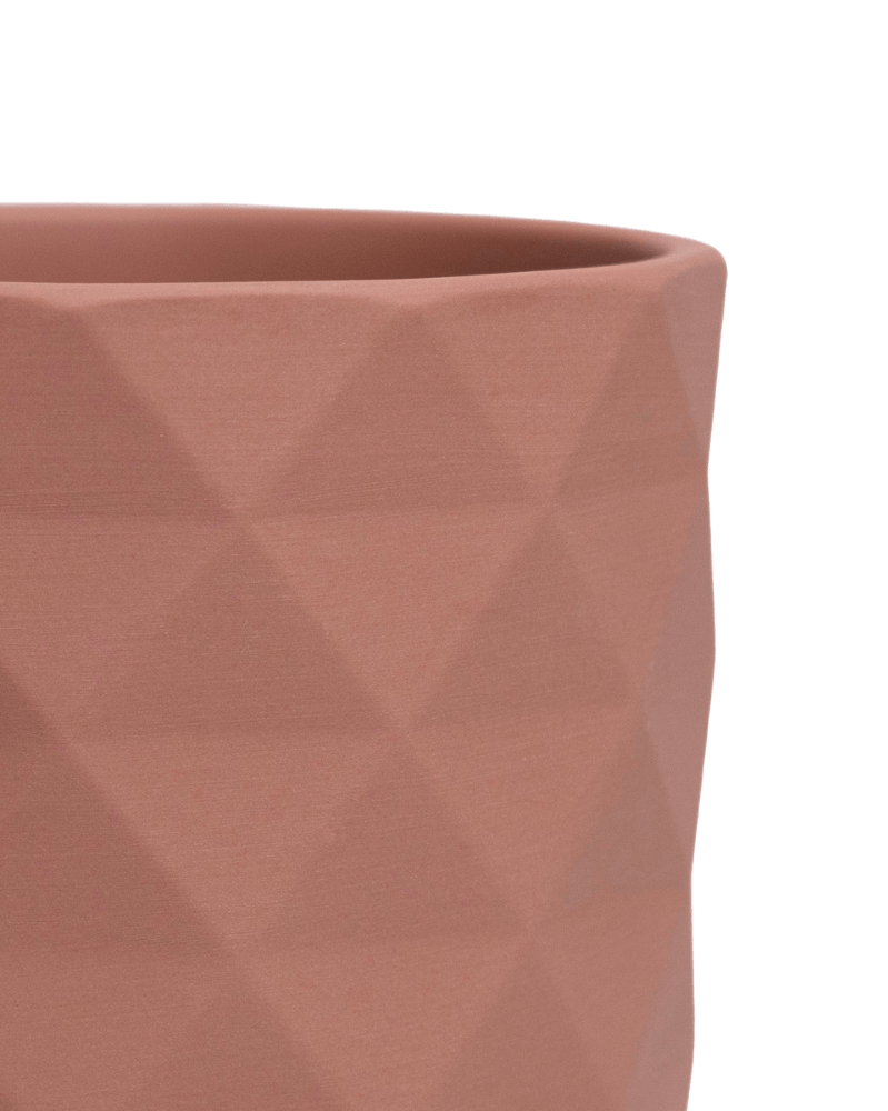 Virago 3.5" Porcelain Pot With Drainage Hole And Saucer - Chive Ceramics Studio - Pots - Chive Ceramics Studio