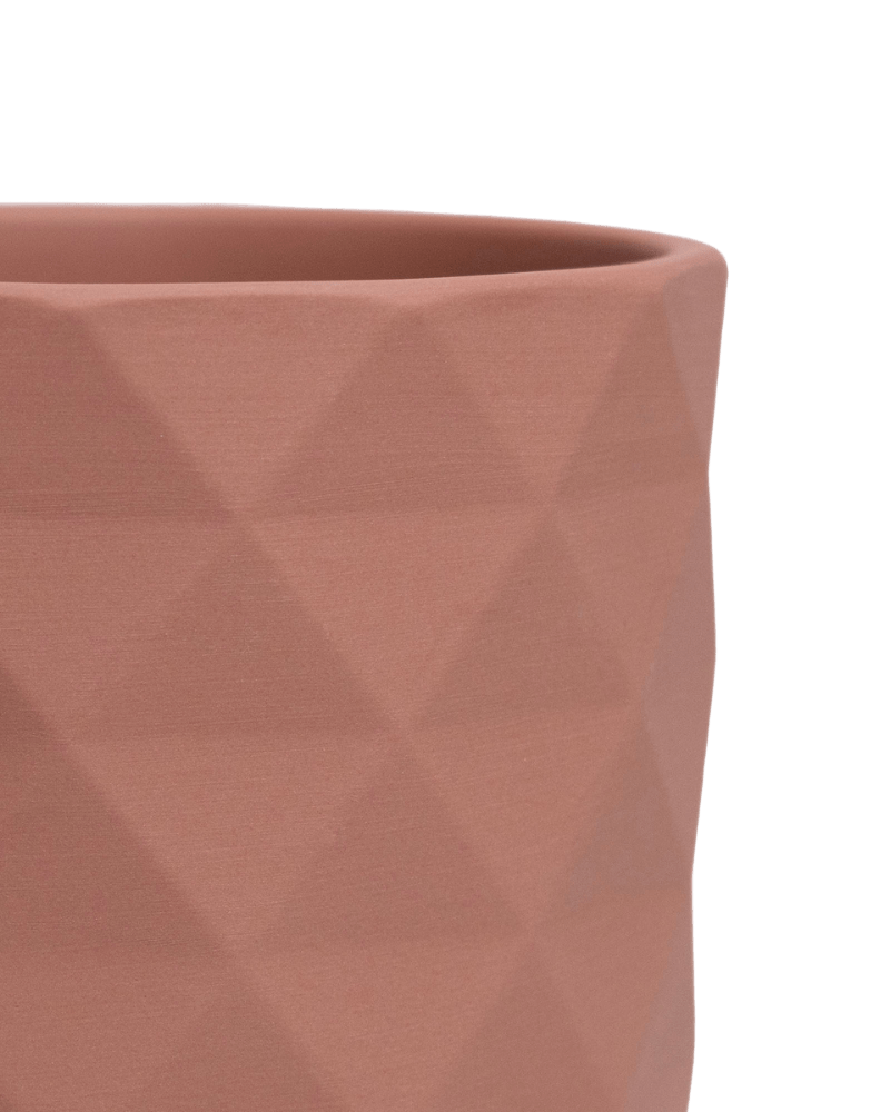 Virago 3.5" Porcelain Pot With Drainage Hole And Saucer - Chive Ceramics Studio - Pots - Chive Ceramics Studio