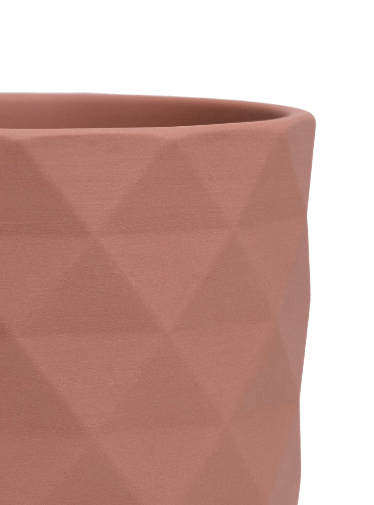 Virago 3.5" Porcelain Pot With Drainage Hole And Saucer - Chive Ceramics Studio - Pots - Chive Ceramics Studio