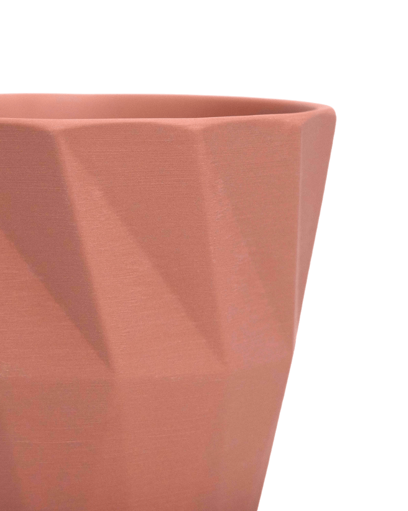 Virago 3.5" Porcelain Pot With Drainage Hole And Saucer - Chive Ceramics Studio - Pots - Chive Ceramics Studio