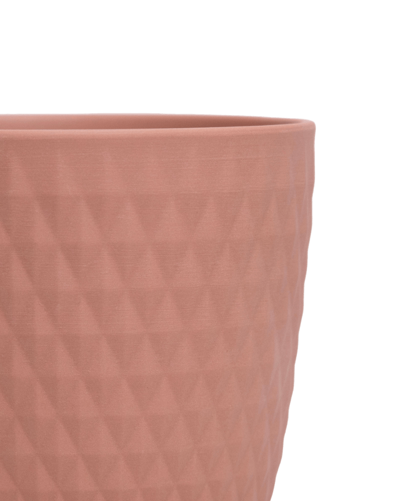 Virago 3.5" Porcelain Pot With Drainage Hole And Saucer - Chive Ceramics Studio - Pots - Chive Ceramics Studio