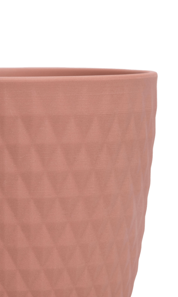 Virago 3.5" Porcelain Pot With Drainage Hole And Saucer - Chive Ceramics Studio - Pots - Chive Ceramics Studio