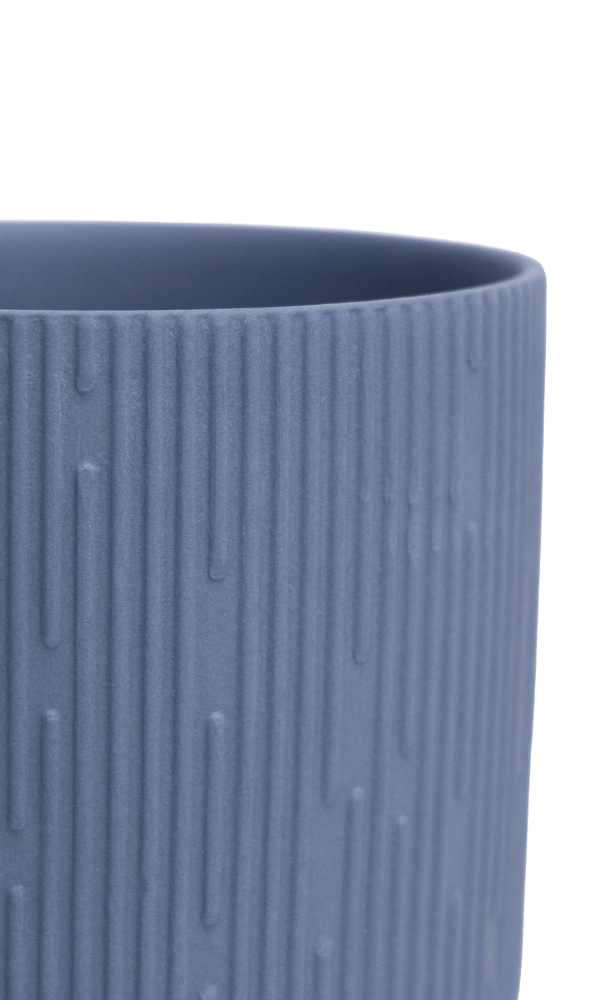 Virago 3.5" Porcelain Pot With Drainage Hole And Saucer - Chive Ceramics Studio - Pots - Chive Ceramics Studio