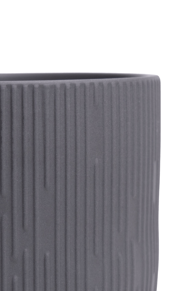 Virago 3.5" Porcelain Pot With Drainage Hole And Saucer - Chive Ceramics Studio - Pots - Chive Ceramics Studio