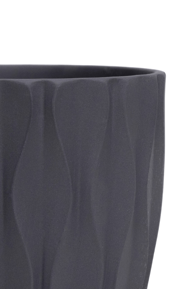 Virago 3.5" Porcelain Pot With Drainage Hole And Saucer - Chive Ceramics Studio - Pots - Chive Ceramics Studio