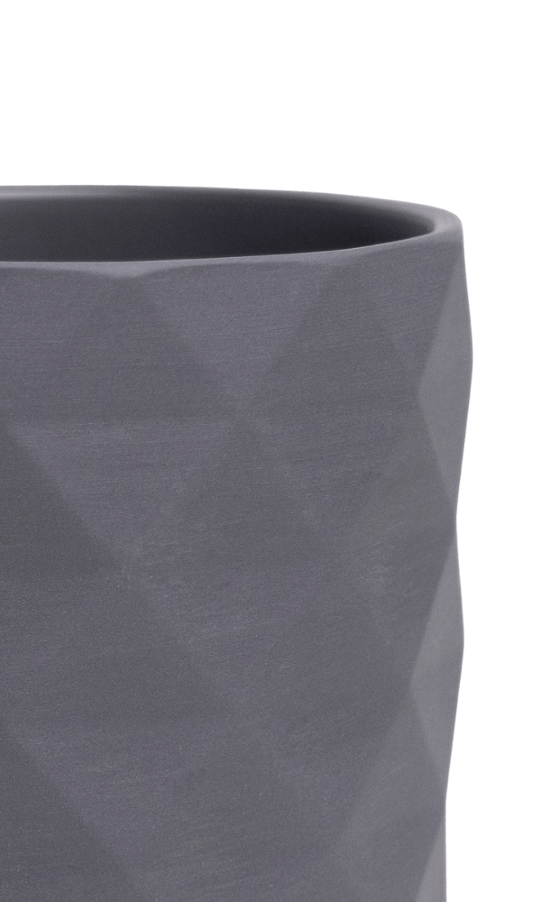 Virago 3.5" Porcelain Pot With Drainage Hole And Saucer - Chive Ceramics Studio - Pots - Chive Ceramics Studio