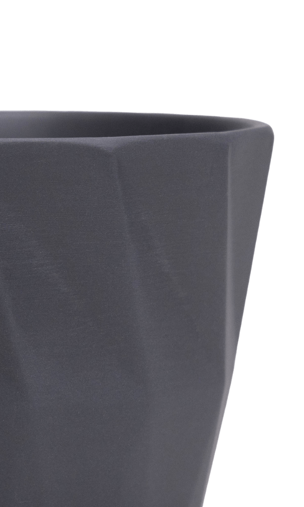 Virago 3.5" Porcelain Pot With Drainage Hole And Saucer - Chive Ceramics Studio - Pots - Chive Ceramics Studio