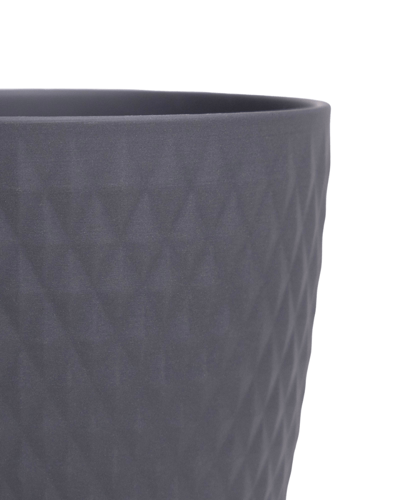 Virago 3.5" Porcelain Pot With Drainage Hole And Saucer - Chive Ceramics Studio - Pots - Chive Ceramics Studio