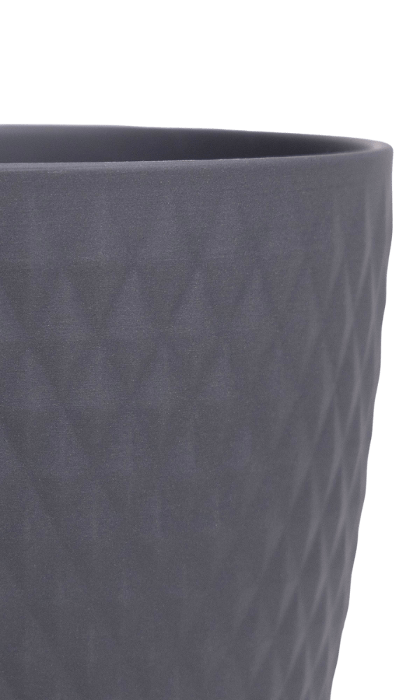 Virago 3.5" Porcelain Pot With Drainage Hole And Saucer - Chive Ceramics Studio - Pots - Chive Ceramics Studio