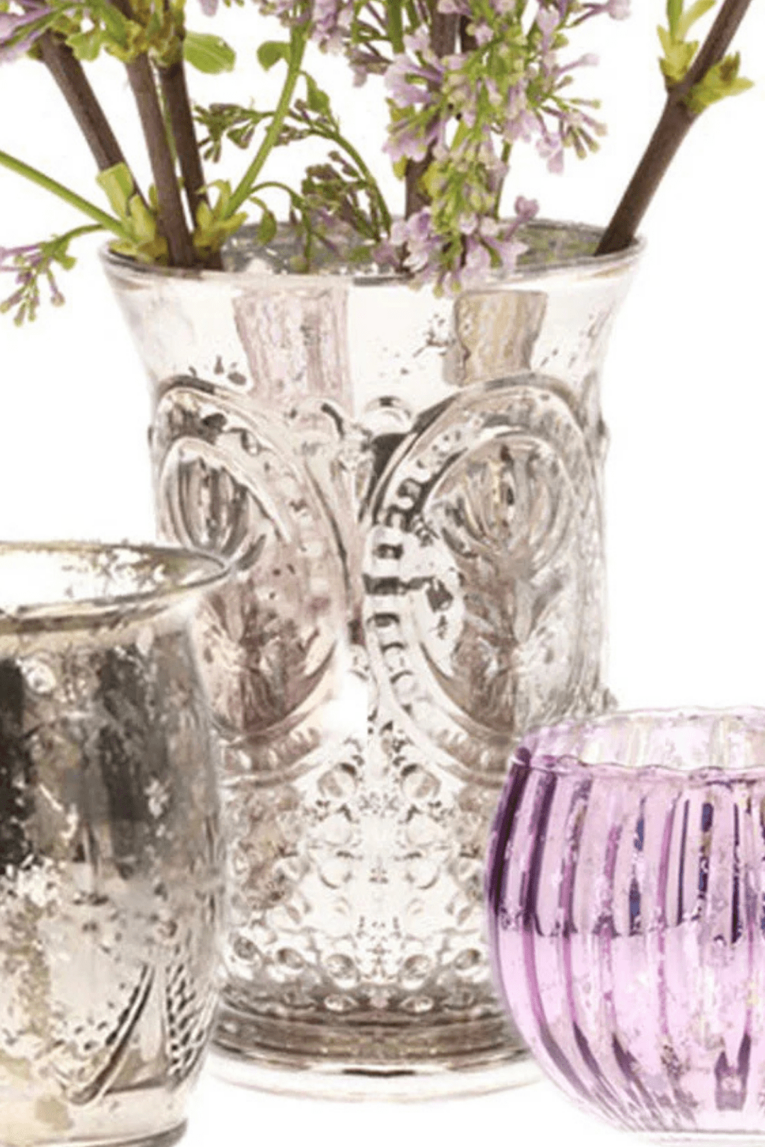 Vie Jolie Glass Vintage Flower Vases - Chive Ceramics Studio - Vases - Chive US