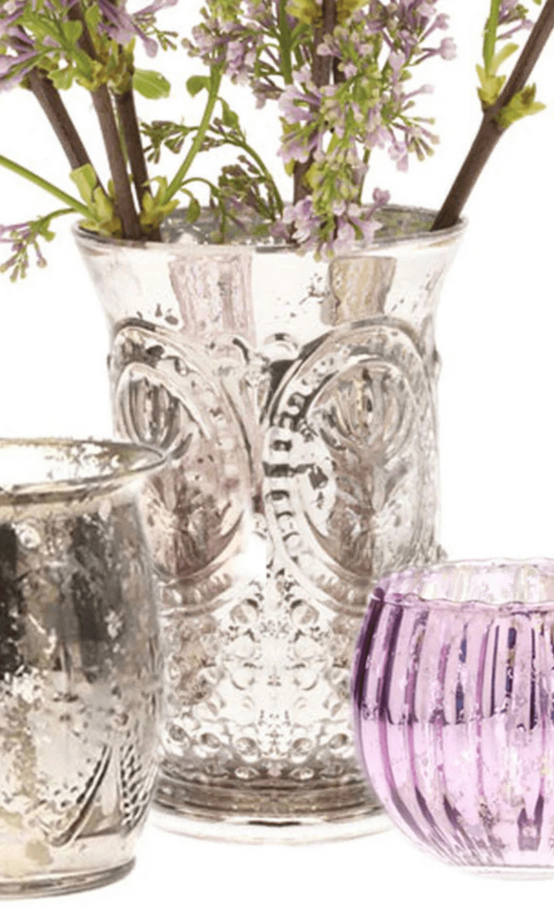 Vie Jolie Glass Vintage Flower Vases - Chive Ceramics Studio - Vases - Chive US