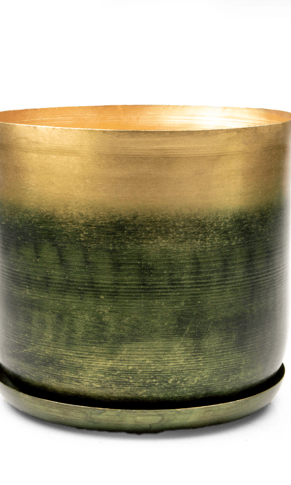 Joe Metal Pot With Drainage Hole - Chive Ceramics Studio - Pots - Chive US