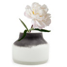 High Quality Black and White Groak Glass Flower Vase