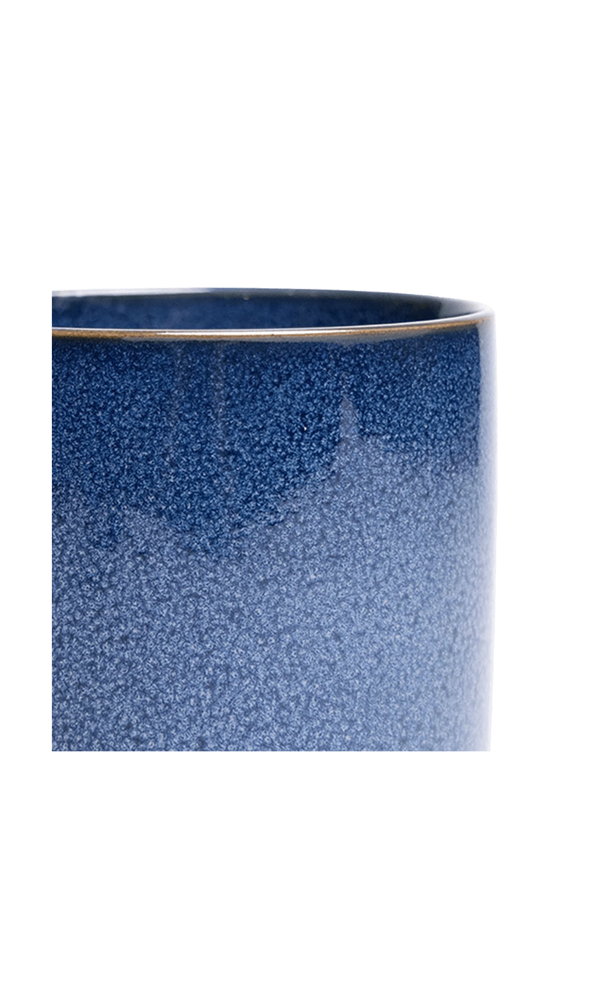 Close-up of the Chive Minute small cosmos ceramic pot, showing glaze details.