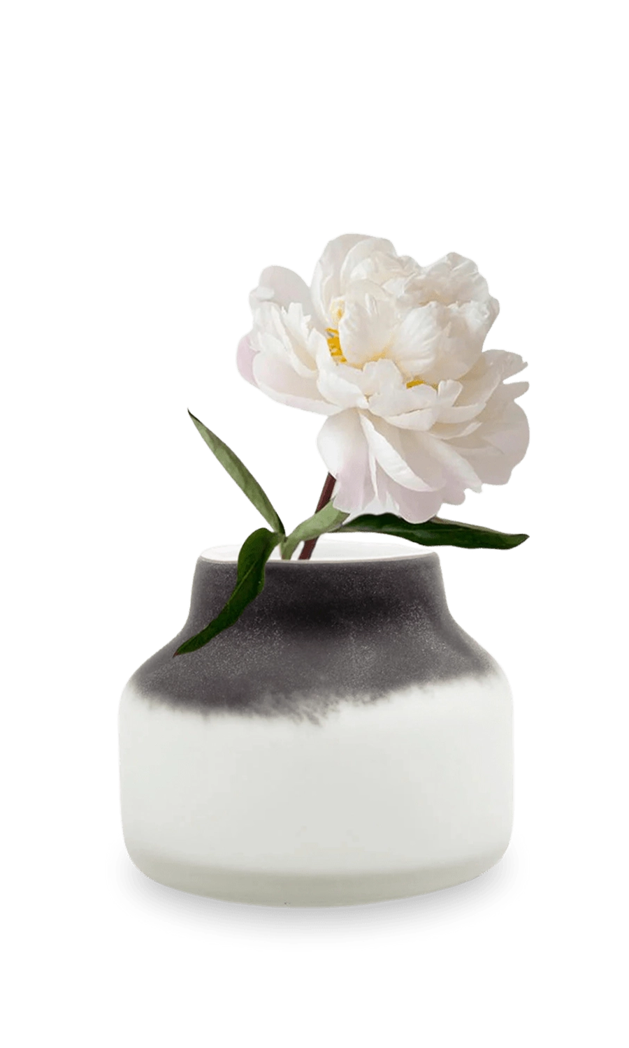 Matte Glass Modern Flower Vase - Groak - handmade by Chive Studio Toronto