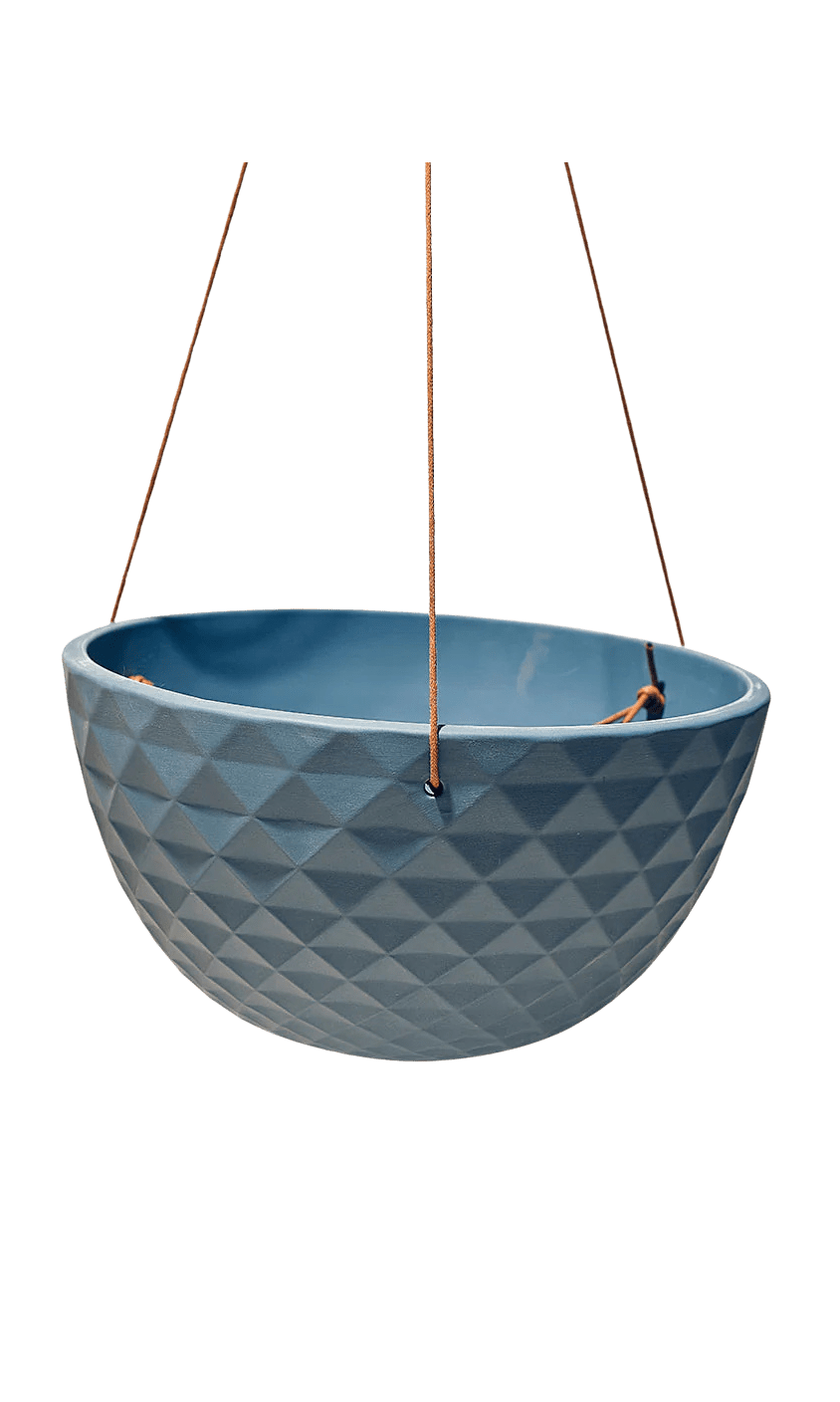 Mofo Porcelain Modern Hanging Planter - Chive Ceramics Studio - Pots - Chive US