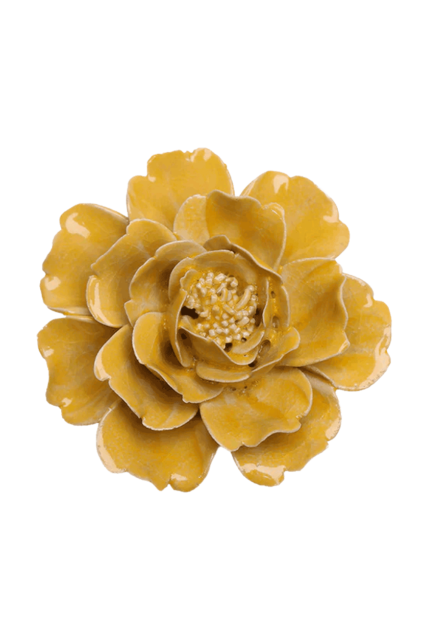 Burnt Yellow - Rose - handmade by Chive Studio Toronto