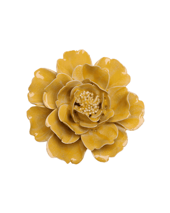 Burnt Yellow - Rose - handmade by Chive Studio Toronto