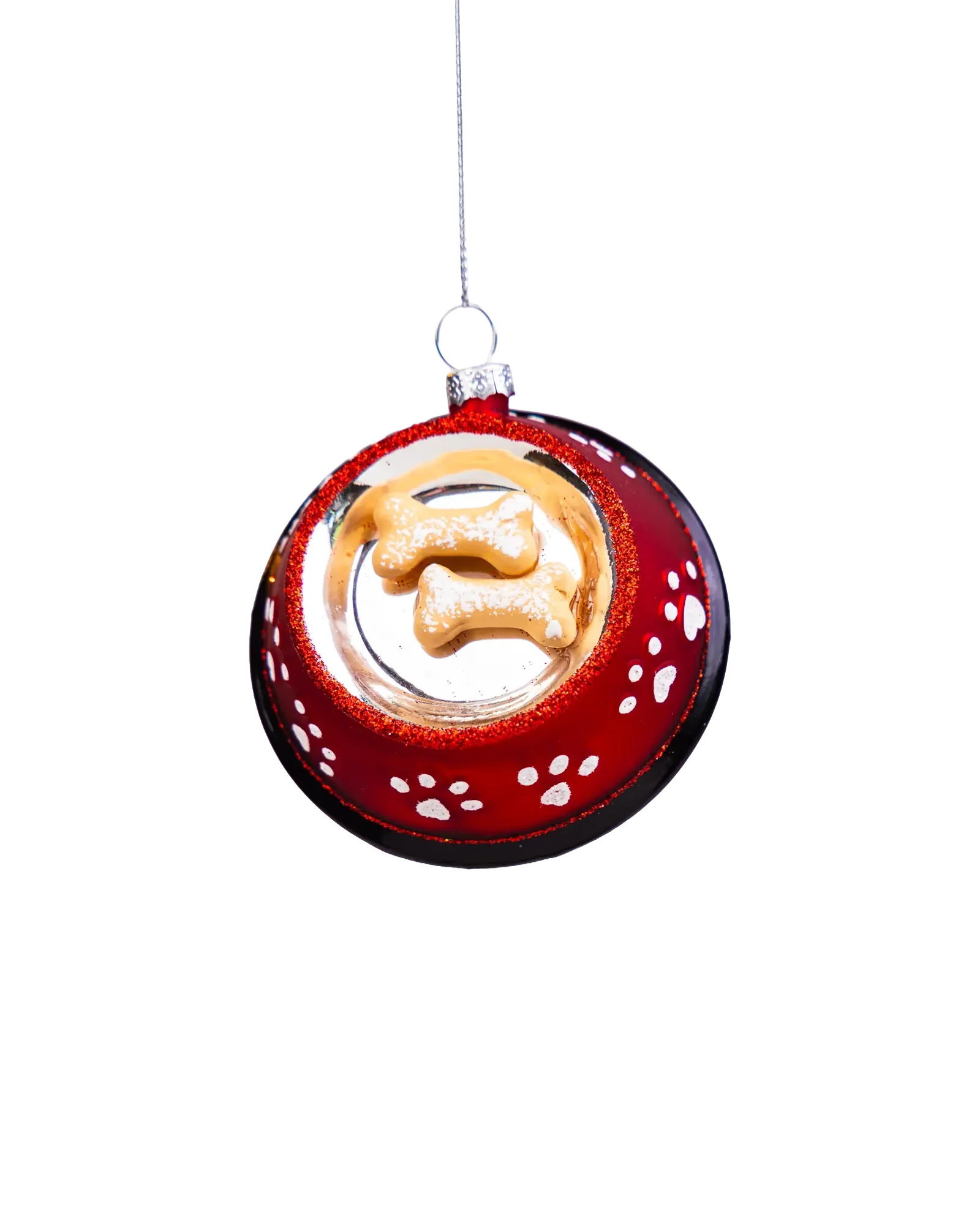 Dog Bowl ornament, product photo