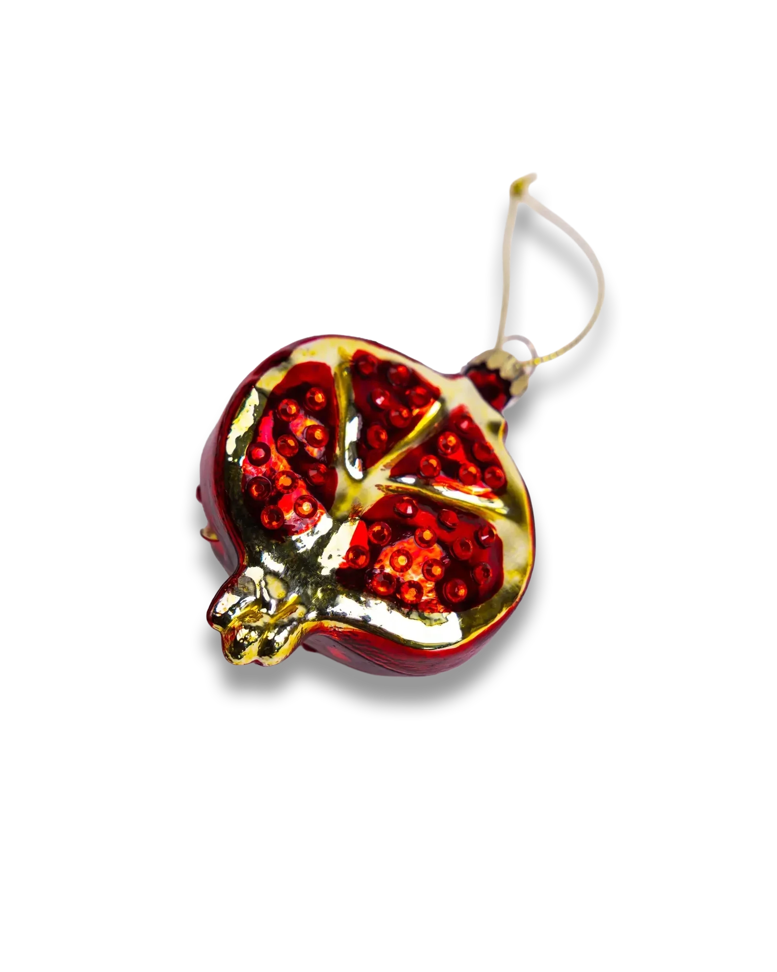 Pomegranate ornament, alternate view