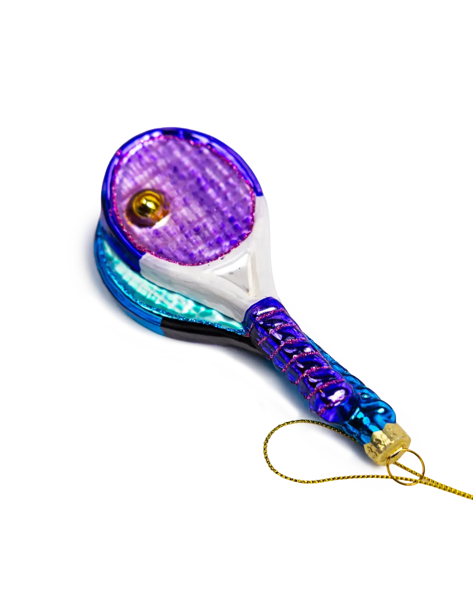 Tennis Racket ornament, alternate view