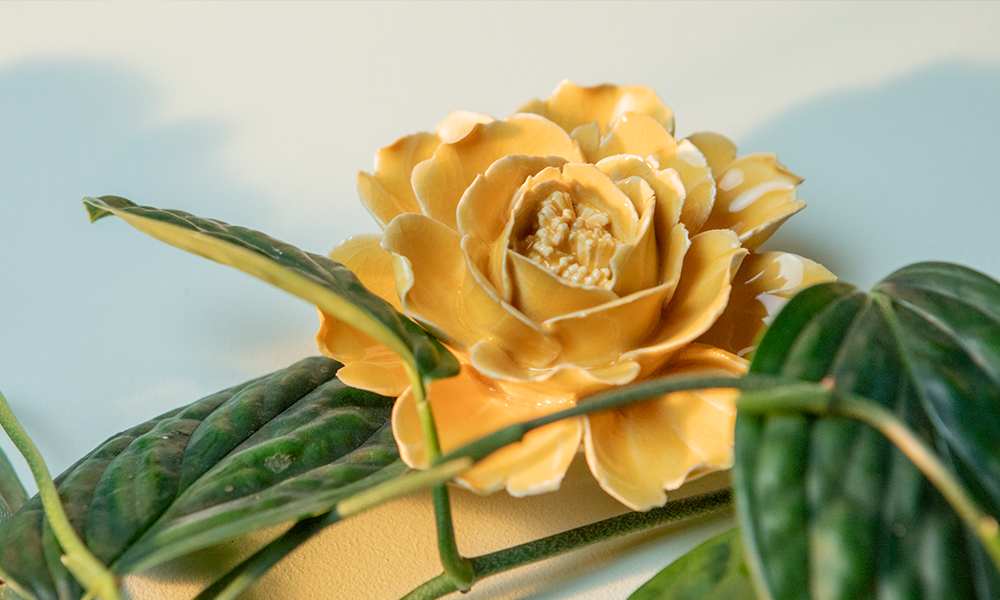 June Birth Flower: The Rose, Chive Studio Ceramic Flowers, Toronto