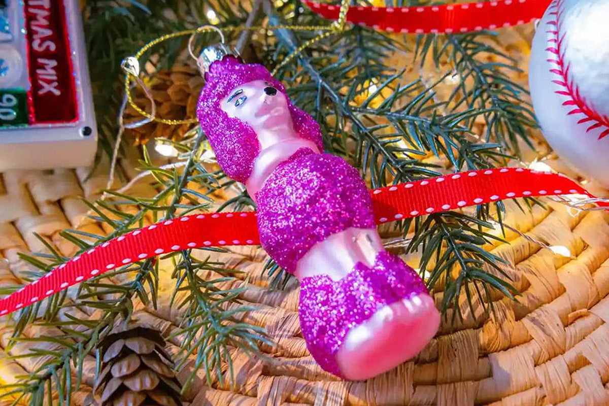 Dog Christmas Ornaments: Glass Gifts for Dog Lovers - Chive Studio
