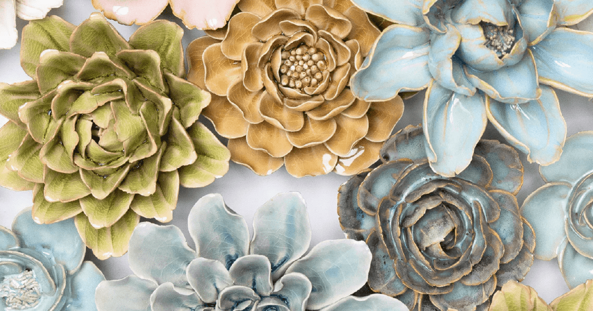All Ceramic Flowers - Chive Ceramics Studio