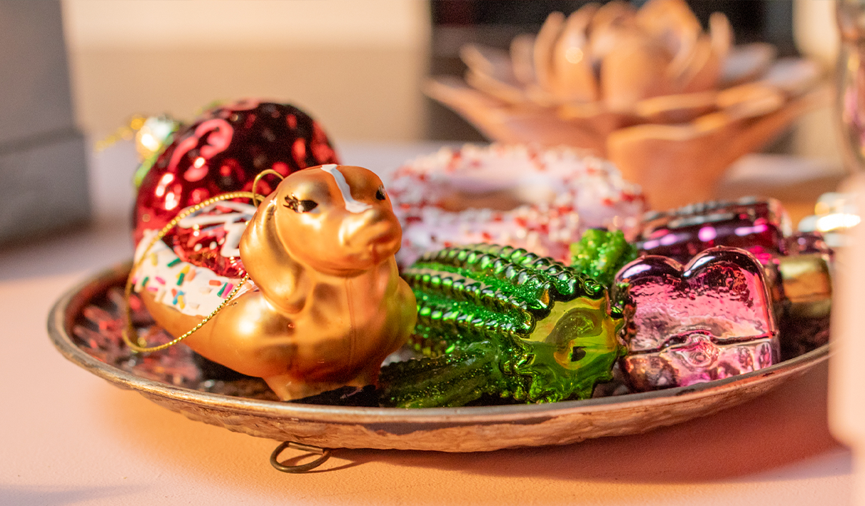 Funny Christmas Ornaments - Chive Ceramics Studio