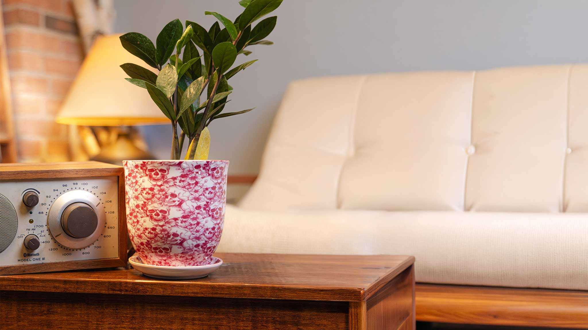 Medium Indoor Plant Pots With Drainage Hole And Saucer - Chive Ceramics Studio