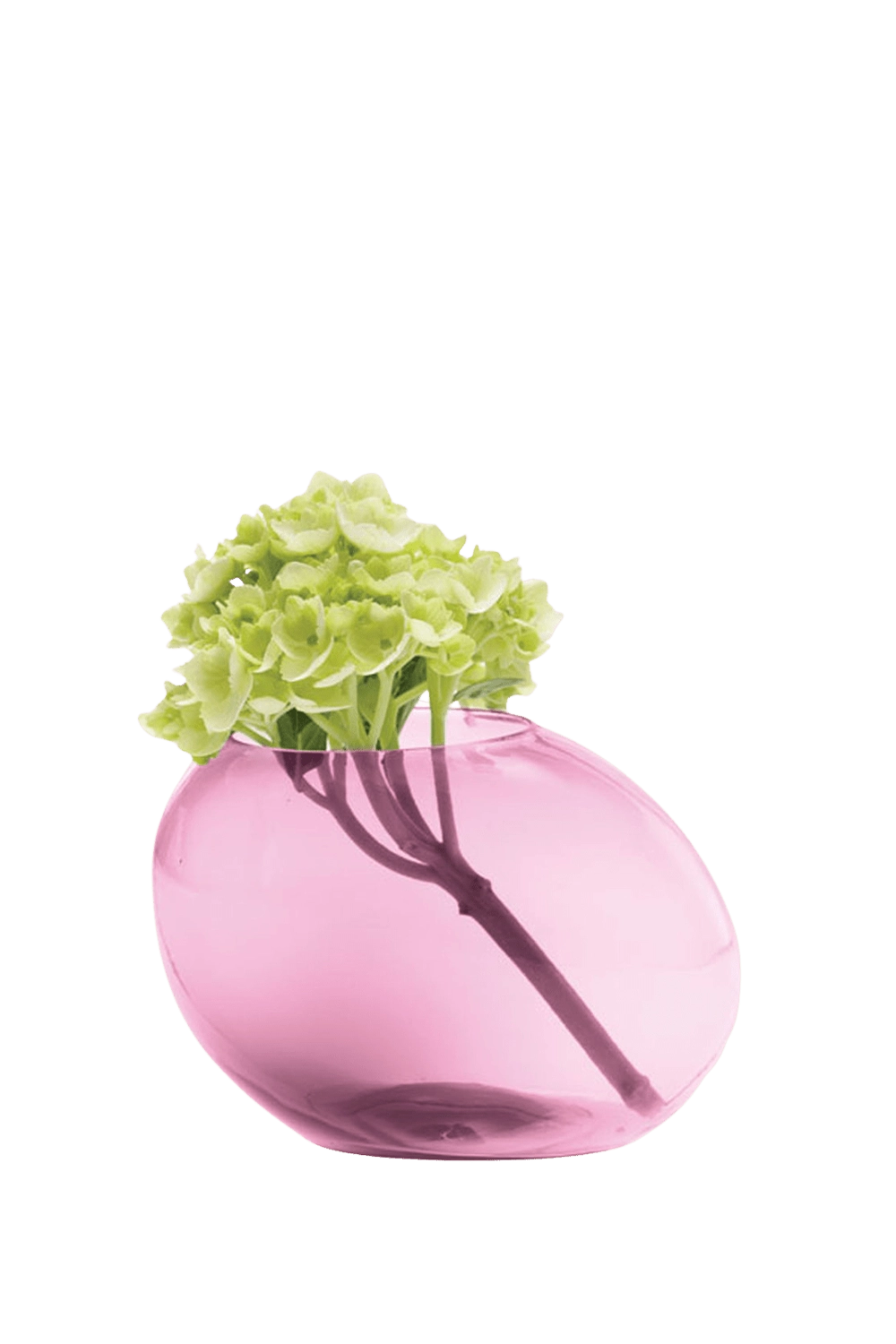 Eggplant Glass Flower Vase - Digout - handmade by Chive Studio Toronto