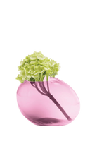 Eggplant Glass Flower Vase - Digout - handmade by Chive Studio Toronto