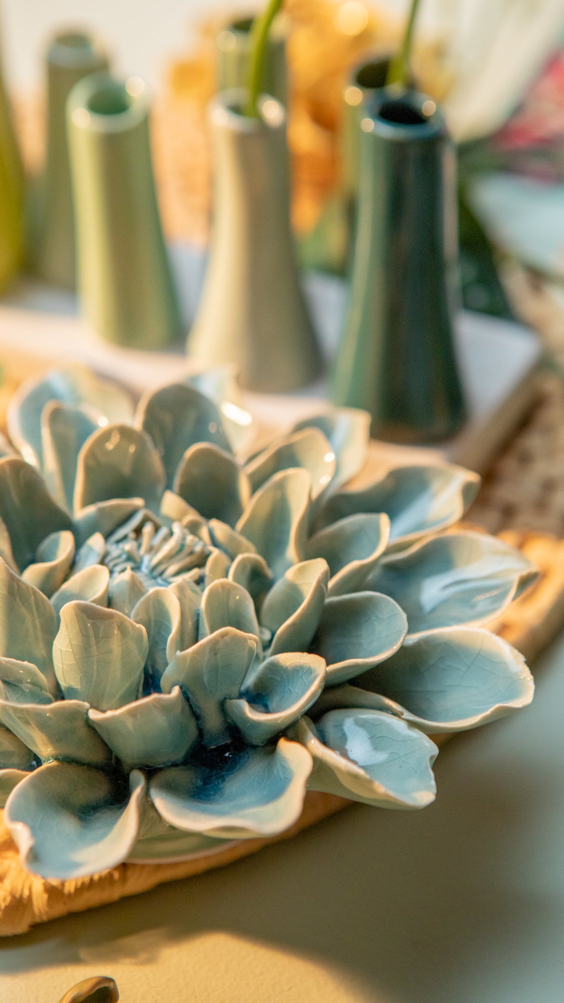 Hampton - Ceramic Flower Curated Collection - Chive Ceramics Studio - Ceramic Flower Sets - Chive Ceramics Studio