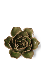 Green - Flower - handmade by Chive Studio Toronto