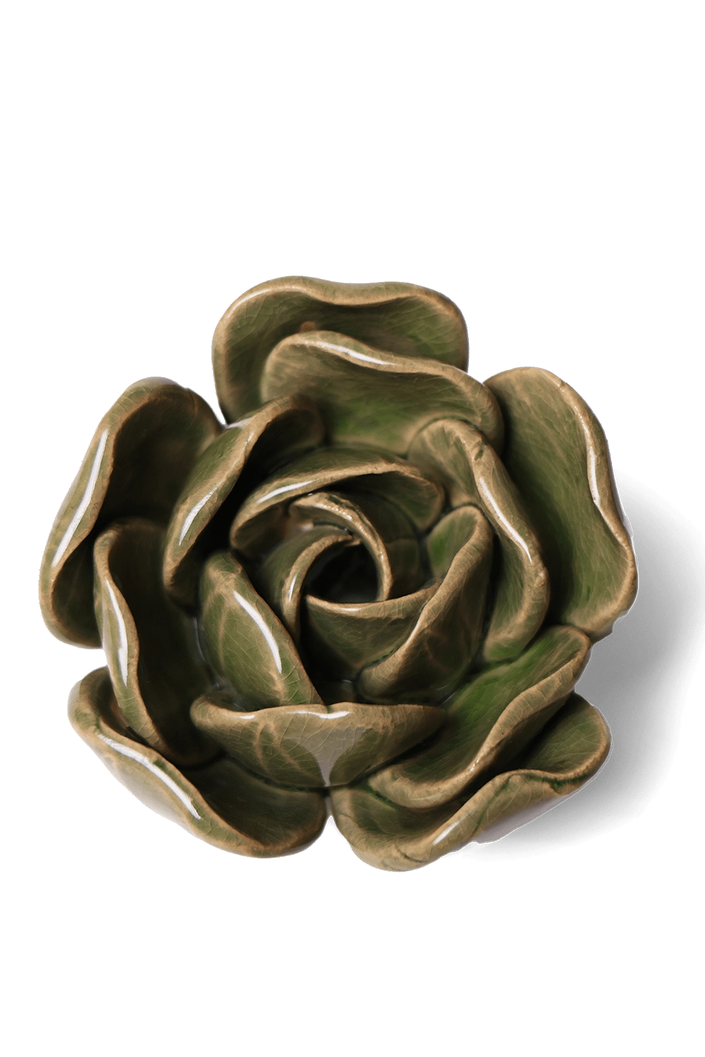 Green Rose - Classic Collection - handmade by Chive Studio Toronto