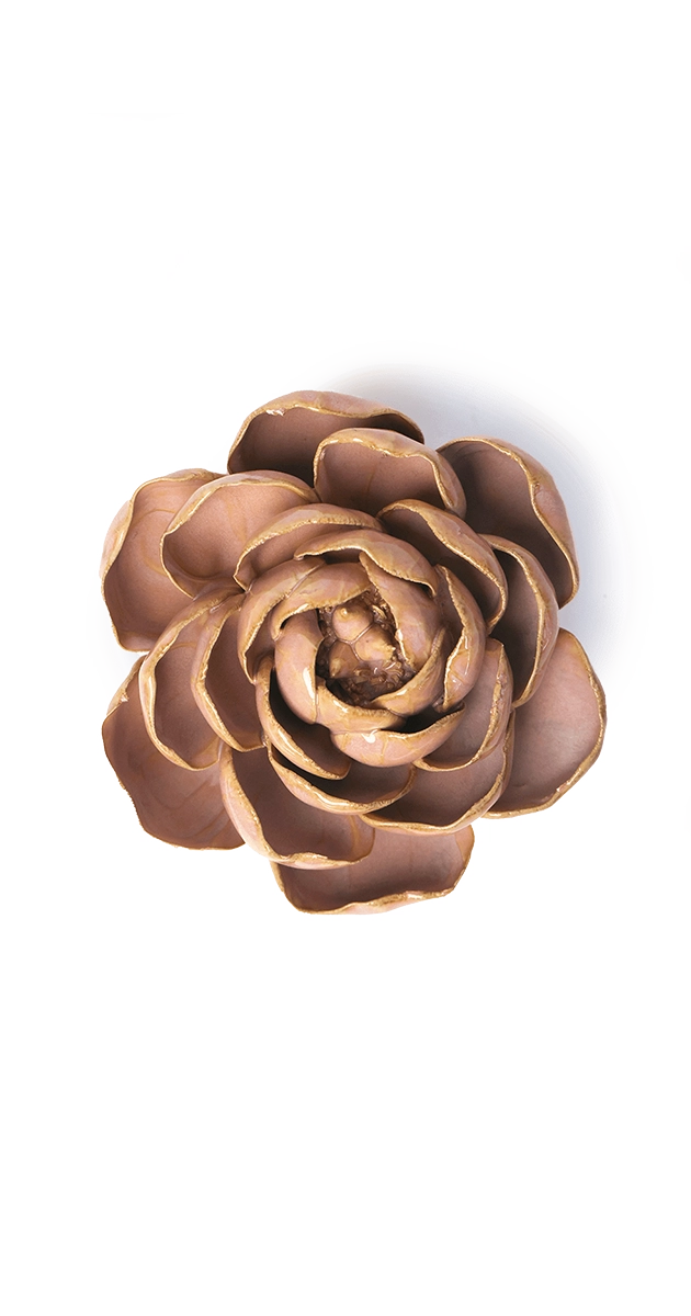 Rose Pink - Big Ben Peony - handmade by Chive Studio Toronto