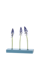 Blue Test Tube Flower Vase - Calla - handmade by Chive Studio Toronto