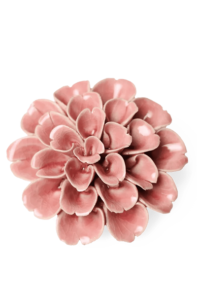 Champagne Hydrangea Ceramic Wall Flower | Chive